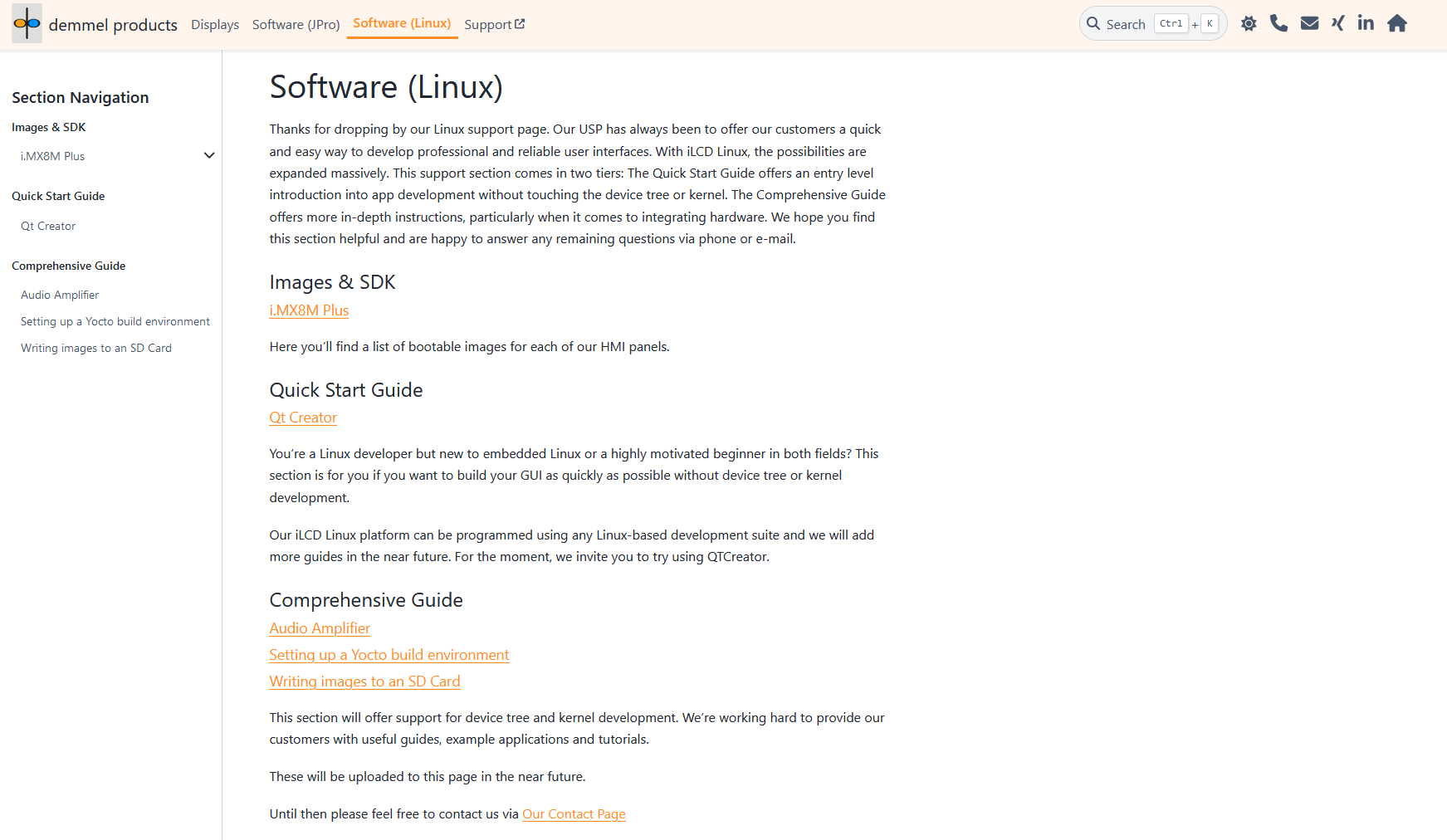 iLCD Linux DocHub
