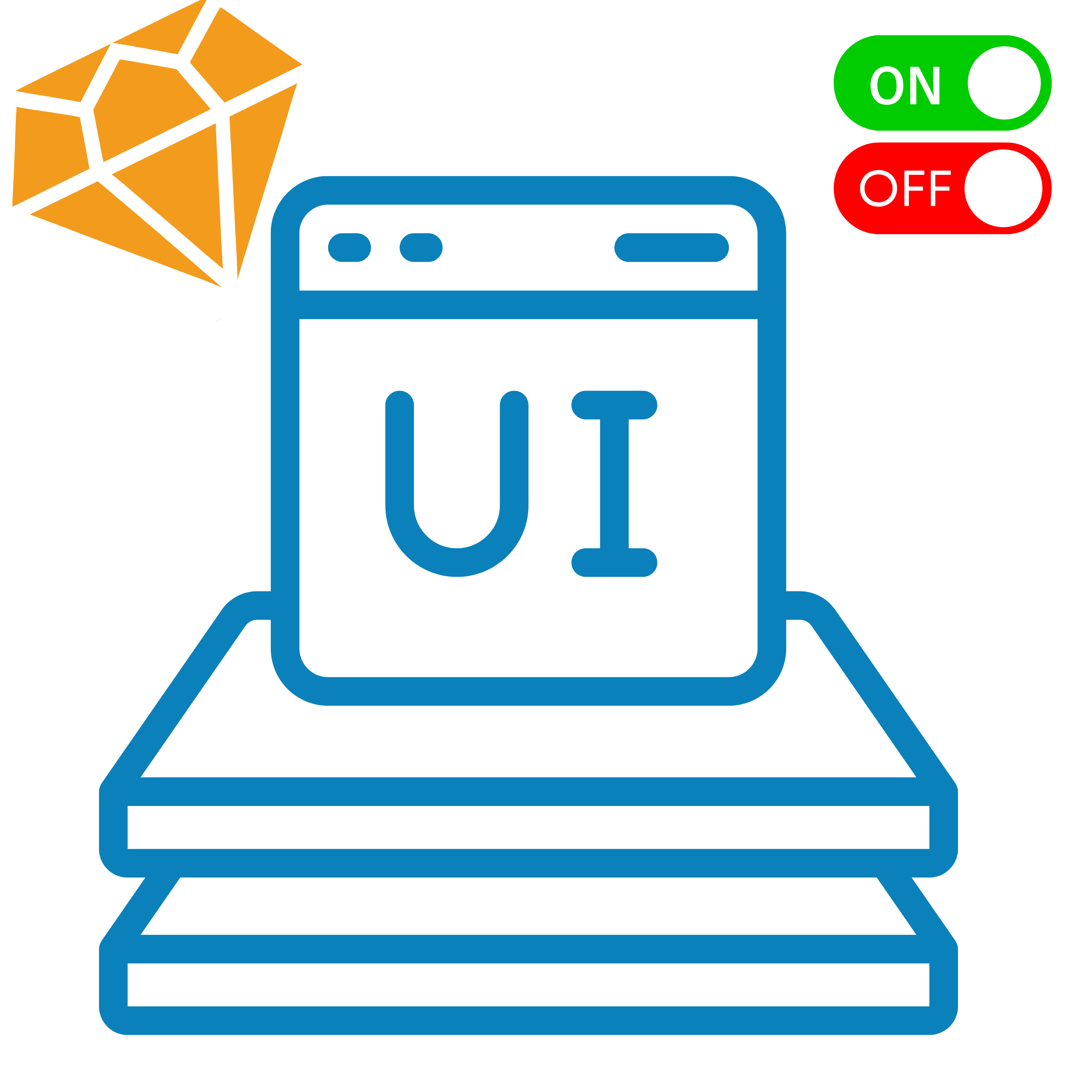 User interface development icon